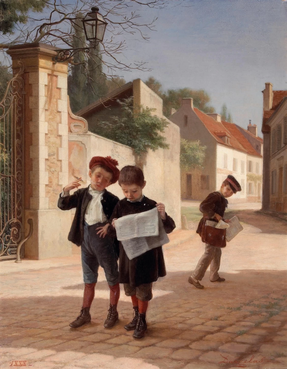 André - Henri Dargelas, Scolari